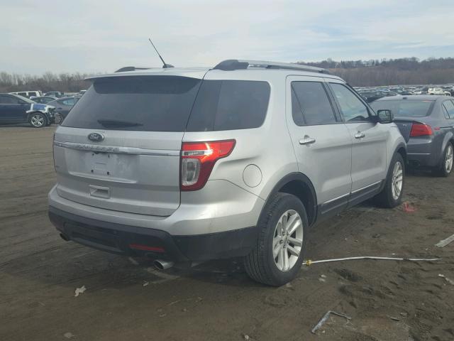 1FMHK7D85BGA86711 - 2011 FORD EXPLORER X SILVER photo 4