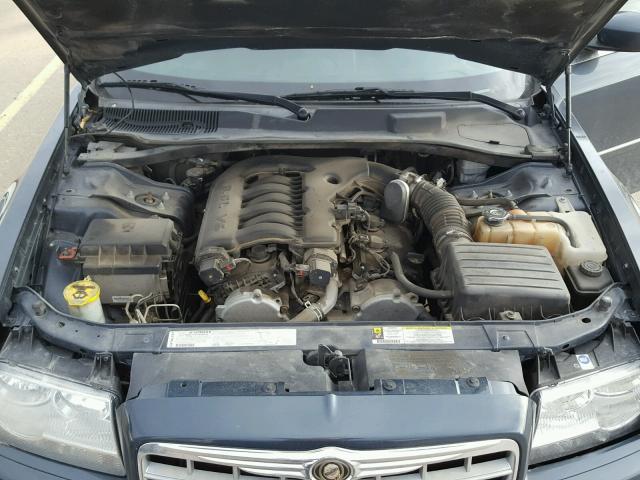 2C3KA53G27H854977 - 2007 CHRYSLER 300 TOURIN BLUE photo 7