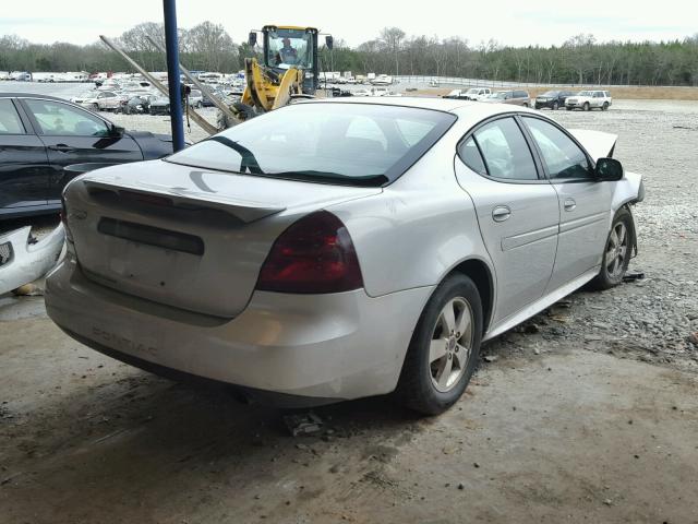 2G2WP522851344869 - 2005 PONTIAC GRAND PRIX SILVER photo 4