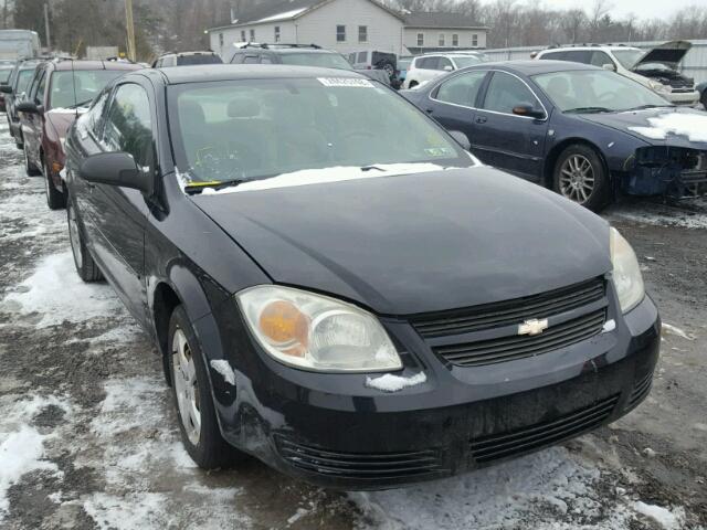 1G1AK15F377195393 - 2007 CHEVROLET COBALT LS BLACK photo 1