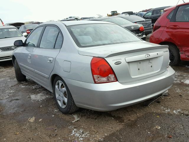 KMHDN46DX6U273593 - 2006 HYUNDAI ELANTRA GL SILVER photo 3