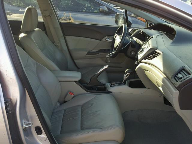 19XFB2F98CE074011 - 2012 HONDA CIVIC EXL 银色 照片 5