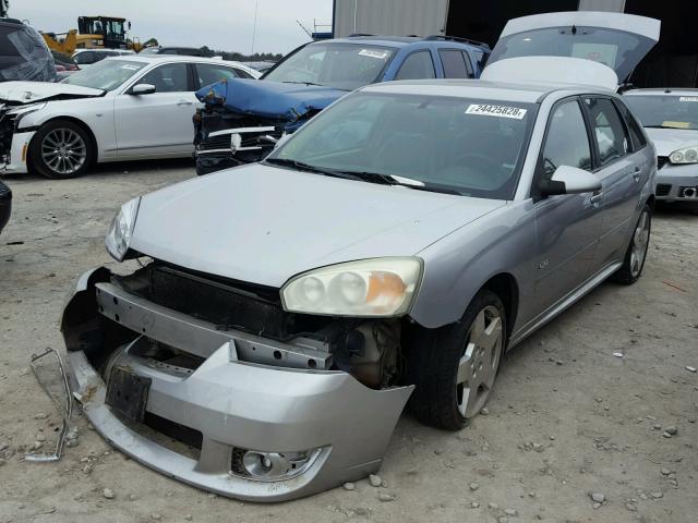 1G1ZW63166F214793 - 2006 CHEVROLET MALIBU MAX SILVER photo 2