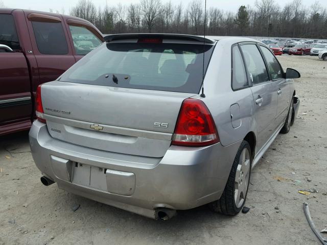 1G1ZW63166F214793 - 2006 CHEVROLET MALIBU MAX SILVER photo 4