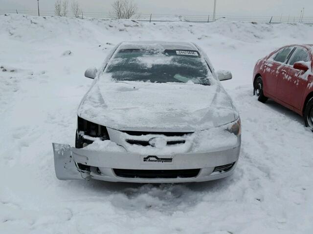 5NPET46C78H329380 - 2008 HYUNDAI SONATA GLS SILVER photo 9