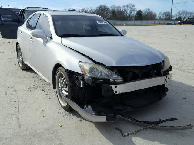 JTHBK262792093560 - 2009 LEXUS IS 250 SILVER photo 1