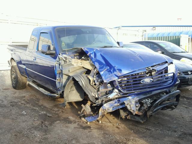 1FTYR14U46PA55420 - 2006 FORD RANGER SUP BLUE photo 1