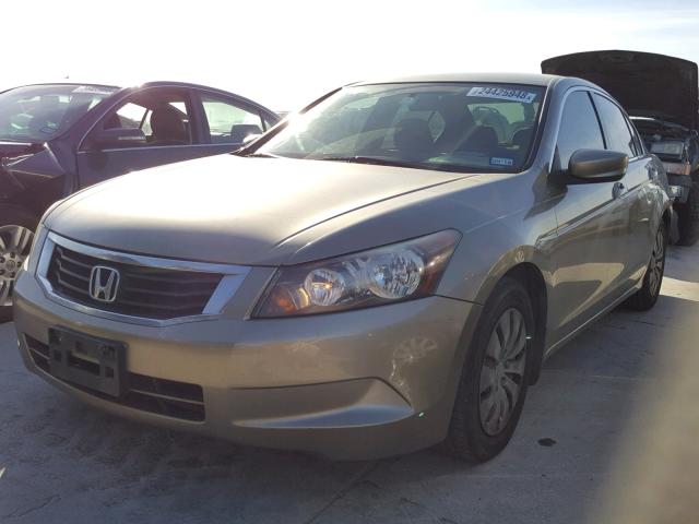 JHMCP263X8C024322 - 2008 HONDA ACCORD LX BROWN photo 2