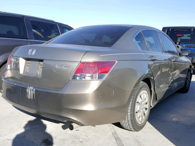 JHMCP263X8C024322 - 2008 HONDA ACCORD LX BROWN photo 4