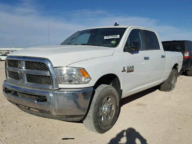 3C6UR5DL9HG725393 - 2017 RAM 2500 SLT WHITE photo 2