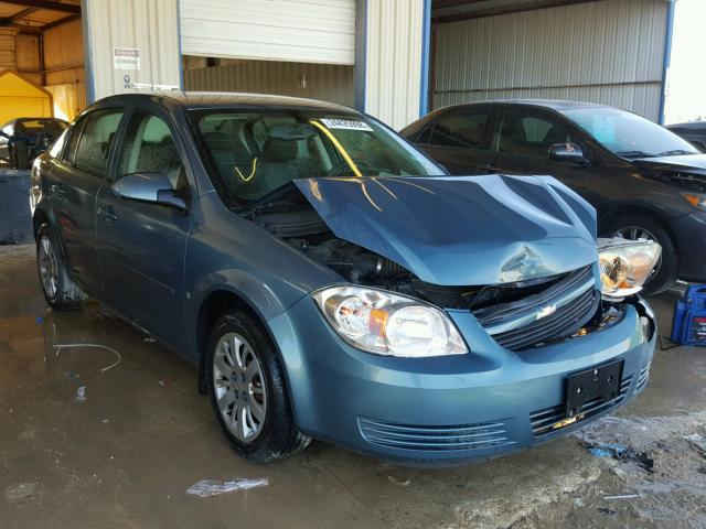 1G1AT58H097156006 - 2009 CHEVROLET COBALT LT TEAL photo 1