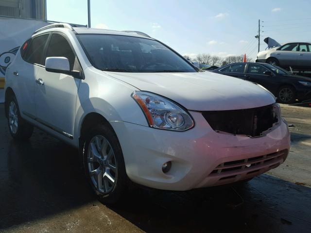 JN8AS5MT6BW188267 - 2011 NISSAN ROGUE S WHITE photo 1