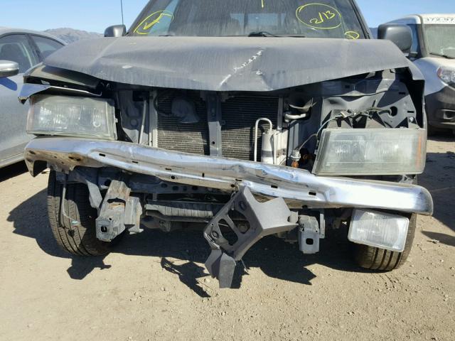 1GTCS13E098127981 - 2009 GMC CANYON GRAY photo 9