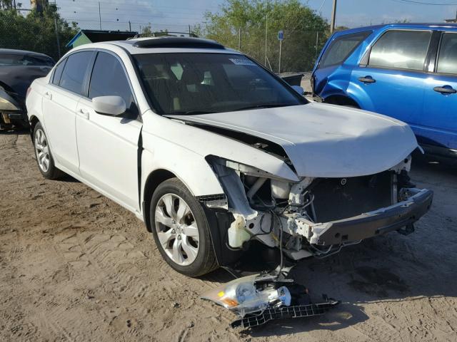 1HGCP267X9A005675 - 2009 HONDA ACCORD EX WHITE photo 1