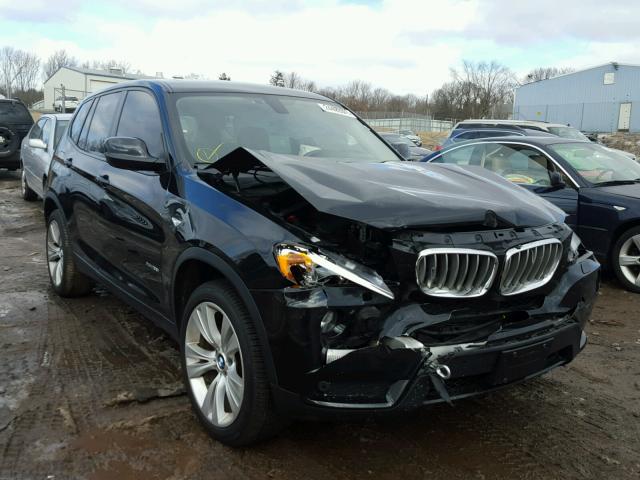 5UXWX7C50EL984163 - 2014 BMW X3 XDRIVE3 BLACK photo 1