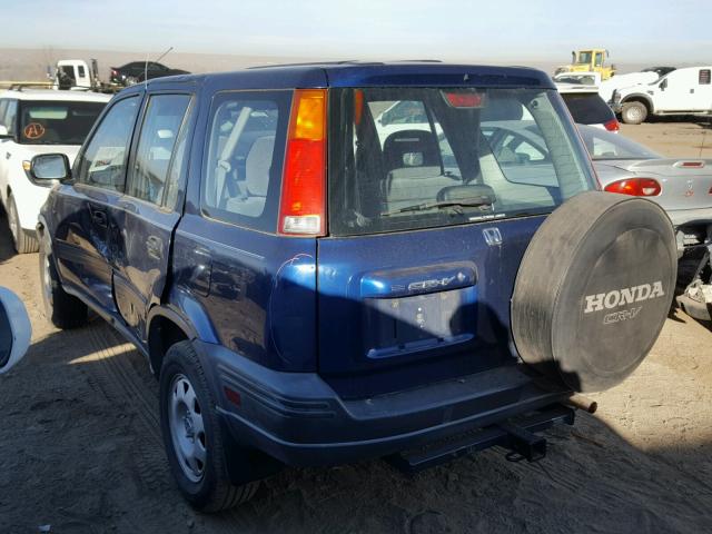 JHLRD1845VC055755 - 1997 HONDA CR-V LX BLUE photo 3