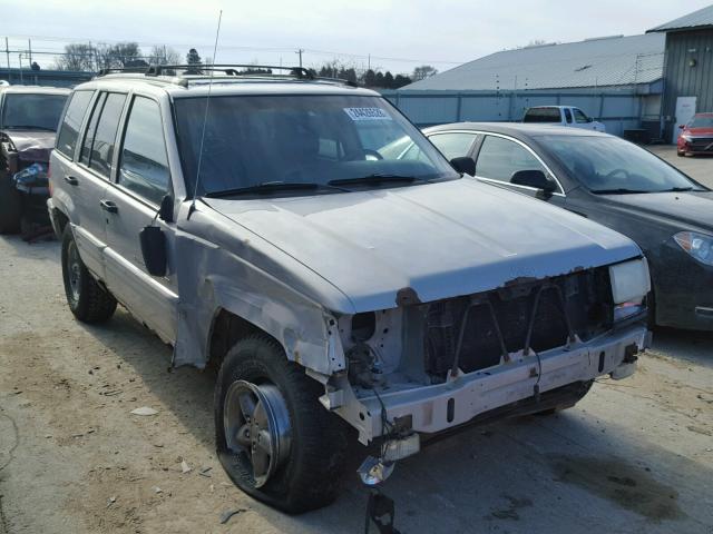 1J4GZ48S1WC172752 - 1998 JEEP GRAND CHER SILVER photo 1