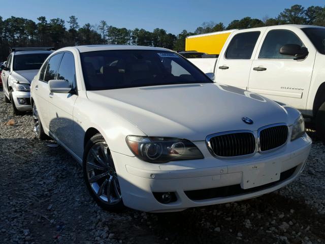 WBAHN83587DT74172 - 2007 BMW 750 WHITE photo 1