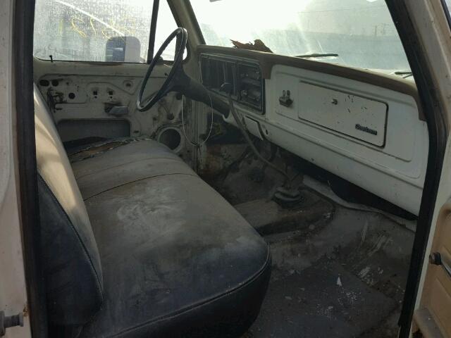 F25YRC32895 - 1976 FORD TRUCK WHITE photo 5