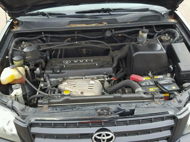 JTEGD21A230060559 - 2003 TOYOTA HIGHLANDER BLACK photo 7