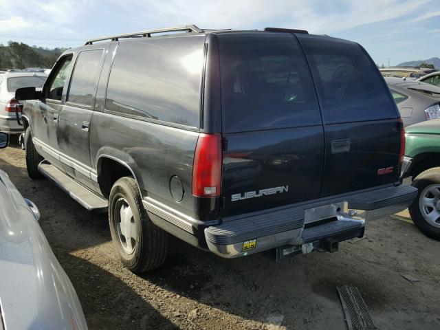 3GKFK16R7XG527933 - 1999 GMC SUBURBAN K BLACK photo 3