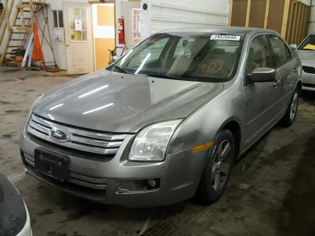 3FAHP07Z08R146936 - 2008 FORD FUSION SE GRAY photo 2