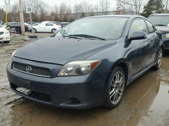 JTKDE177270144678 - 2007 TOYOTA SCION GRAY photo 2