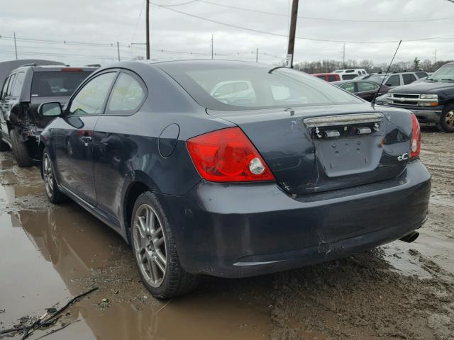 JTKDE177270144678 - 2007 TOYOTA SCION GRAY photo 3