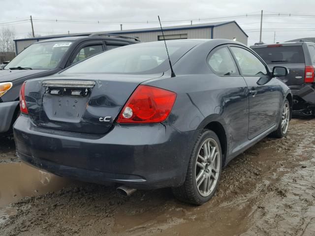 JTKDE177270144678 - 2007 TOYOTA SCION GRAY photo 4