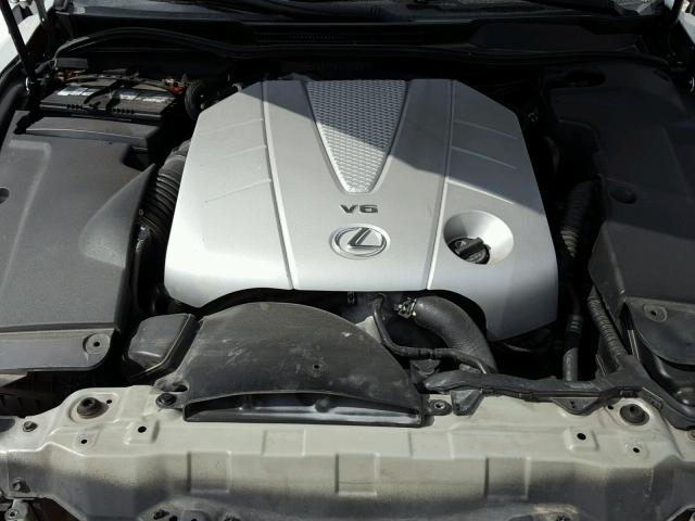 JTHBE262475016695 - 2007 LEXUS IS 350 SILVER photo 7