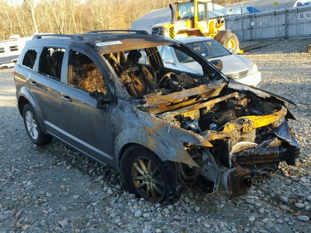 3C4PDDBG8HT685464 - 2017 DODGE JOURNEY SX GRAY photo 1