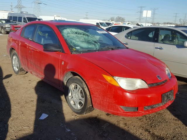 1G8AN12F55Z125327 - 2005 SATURN ION LEVEL RED photo 1
