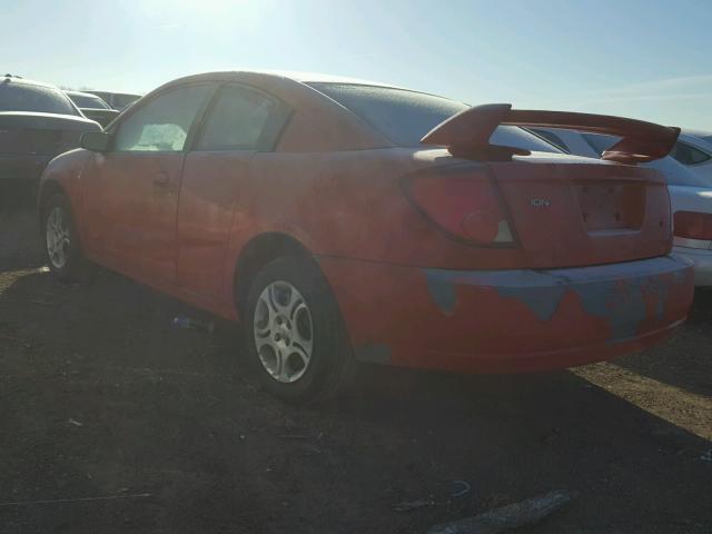 1G8AN12F55Z125327 - 2005 SATURN ION LEVEL RED photo 3