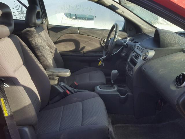 1G8AN12F55Z125327 - 2005 SATURN ION LEVEL RED photo 5