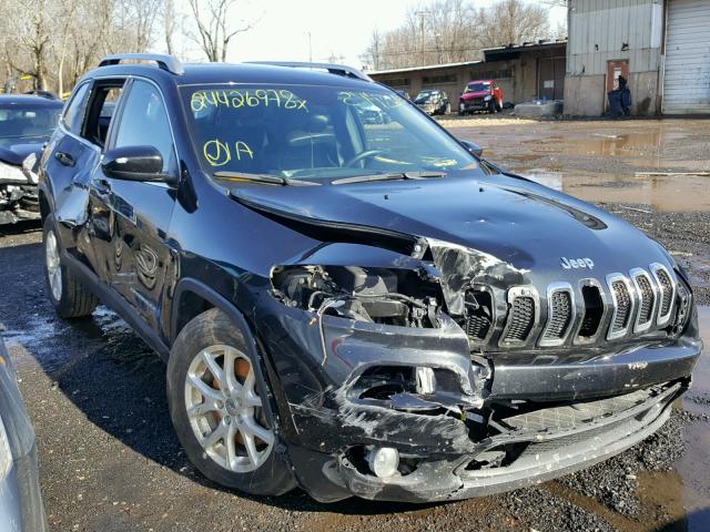 1C4PJMCB4FW625667 - 2015 JEEP CHEROKEE L BLACK photo 1