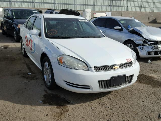 2G1WG5E30D1146777 - 2013 CHEVROLET IMPALA LT WHITE photo 1