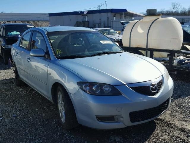 JM1BK32FX81878336 - 2008 MAZDA 3 I BLUE photo 1