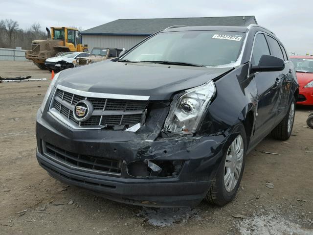 3GYFNAE3XCS509234 - 2012 CADILLAC SRX LUXURY BLACK photo 2