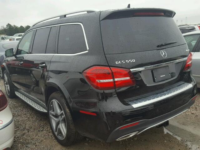 4JGDF7DEXHA771677 - 2017 MERCEDES-BENZ GLS 550 4M BLACK photo 3