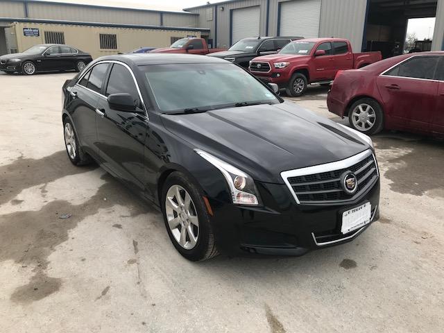 1G6AA5RA9D0122598 - 2013 CADILLAC ATS BLACK photo 1