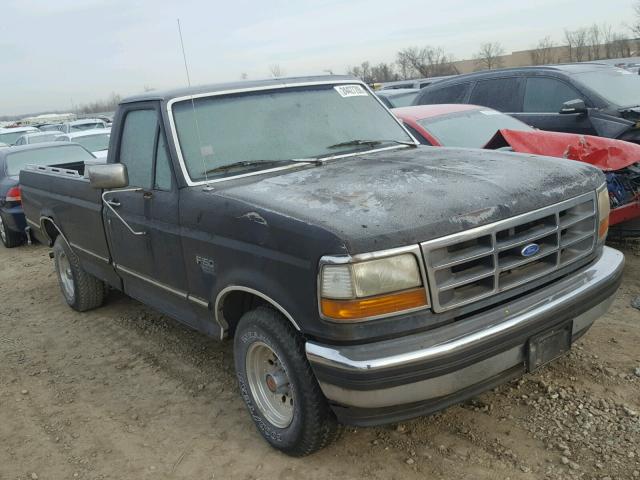 1FTDF15N4PLA96587 - 1993 FORD F150 BLACK photo 1