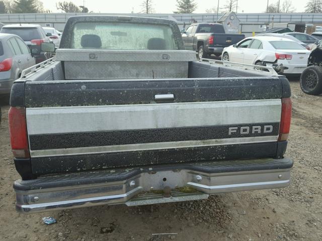 1FTDF15N4PLA96587 - 1993 FORD F150 BLACK photo 6