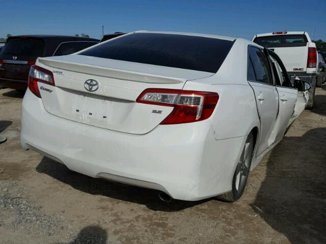 4T1BF1FK4DU267979 - 2013 TOYOTA CAMRY L WHITE photo 4