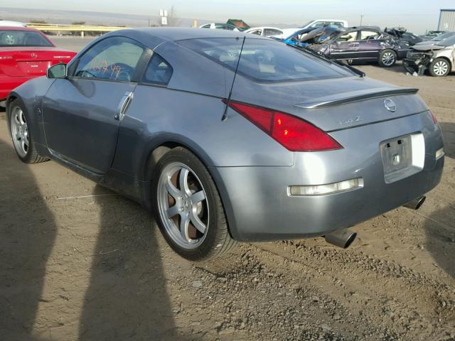 JN1AZ34E43T003913 - 2003 NISSAN 350Z COUPE SILVER photo 3