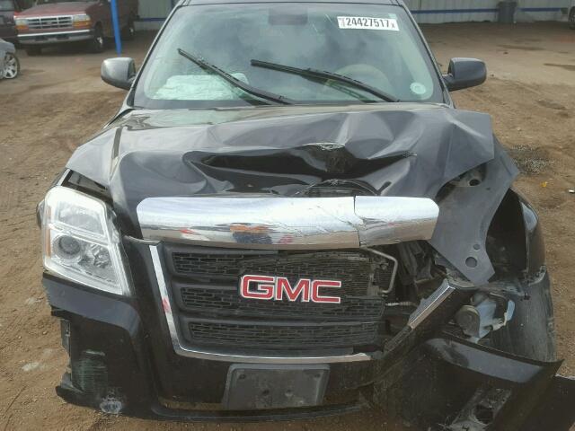 2GKALMEK2C6140239 - 2012 GMC TERRAIN SL BLACK photo 7