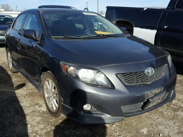 1NXBU4EE4AZ272517 - 2010 TOYOTA COROLLA BA GRAY photo 1