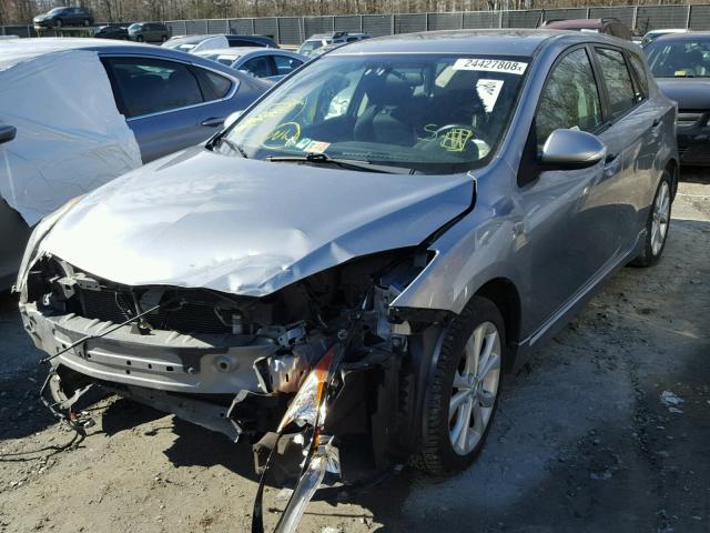 JM1BL1H63A1177118 - 2010 MAZDA 3 S SILVER photo 2