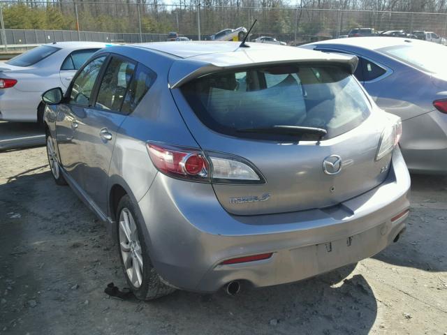 JM1BL1H63A1177118 - 2010 MAZDA 3 S SILVER photo 3