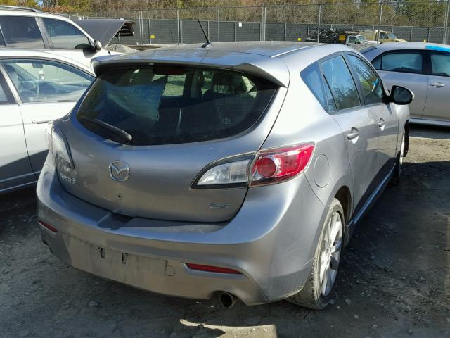 JM1BL1H63A1177118 - 2010 MAZDA 3 S SILVER photo 4