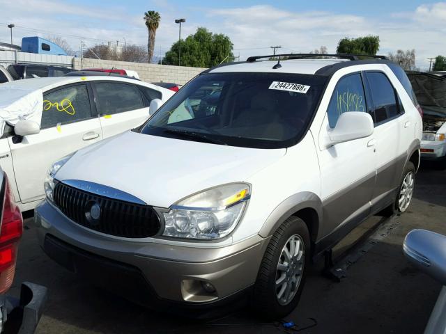 3G5DA03E65S506431 - 2005 BUICK RENDEZVOUS WHITE photo 2